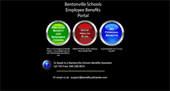 Desktop Screenshot of mybentonvillebenefits.com
